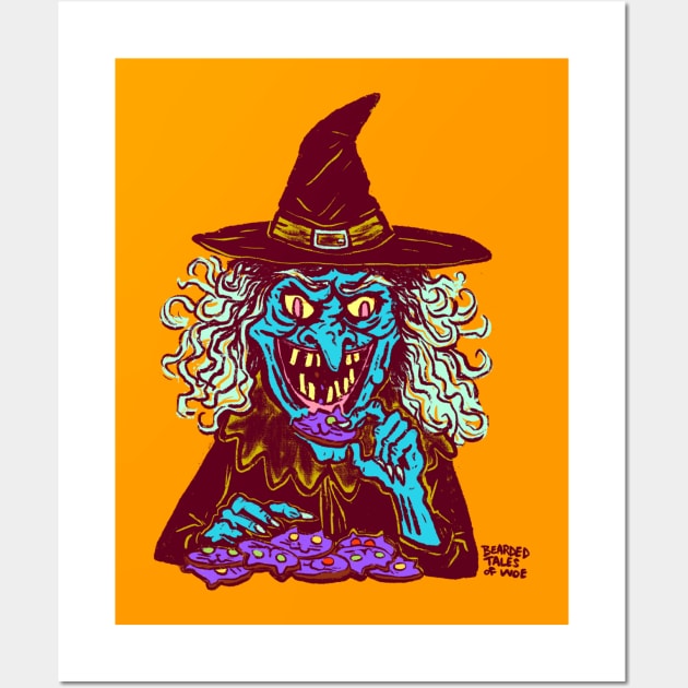 Monster Cookie -Witch Wall Art by Bearded Tales Of Woe